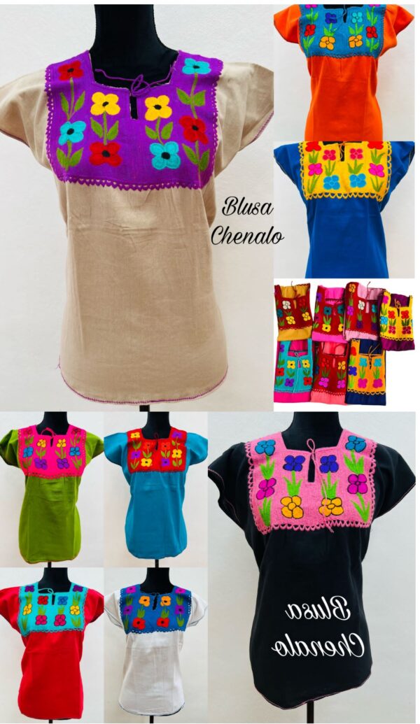BLUSA ZINACANTAN CHENALHO - Imagen 2