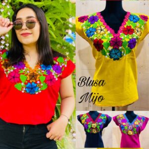 BLUSA ZINACANTAN MIJO