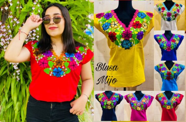 BLUSA ZINACANTAN MIJO