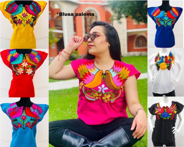 BLUSA ZINACANTAN PALOMA
