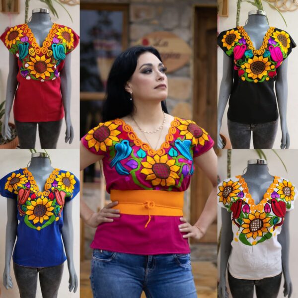 BLUSA PALOMA GIRAZOL