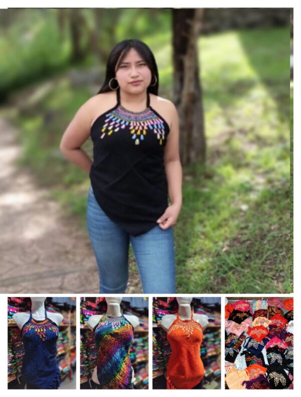 Blusa halter