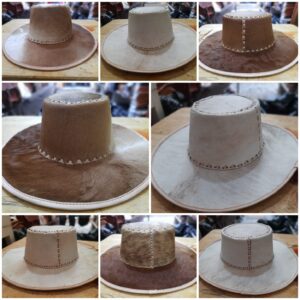 Sombrero piel de vaca