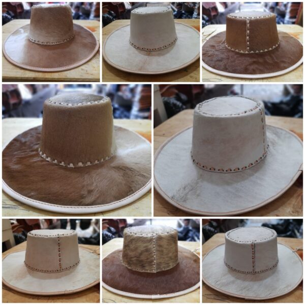 Sombrero piel de vaca