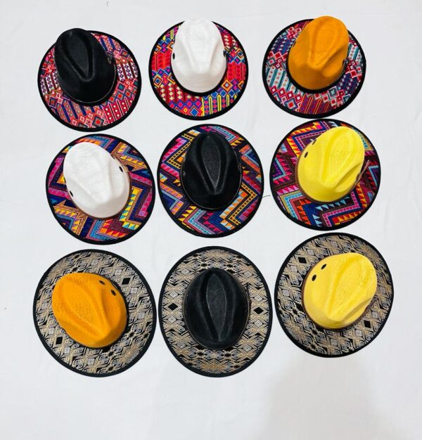 SOMBRERO YUTE CABALERO BORDADO