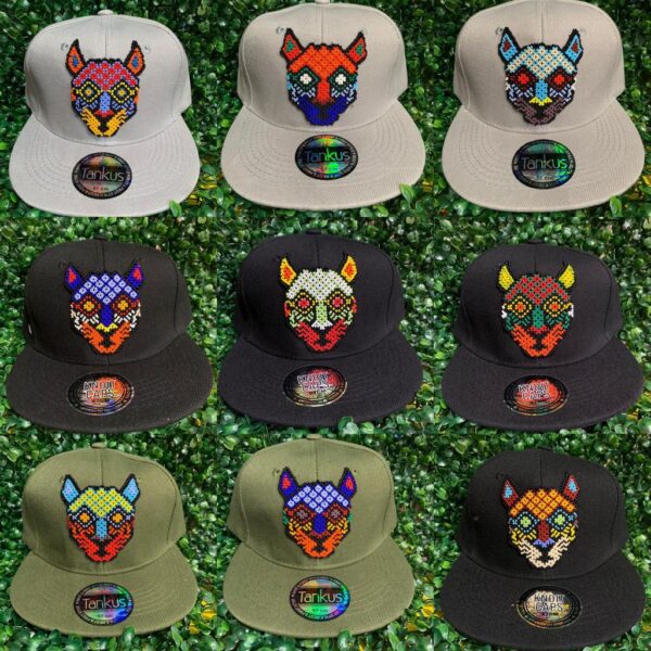 Gorra en chaquira - Imagen 2