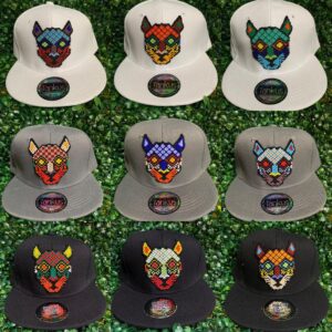 Gorra en chaquira