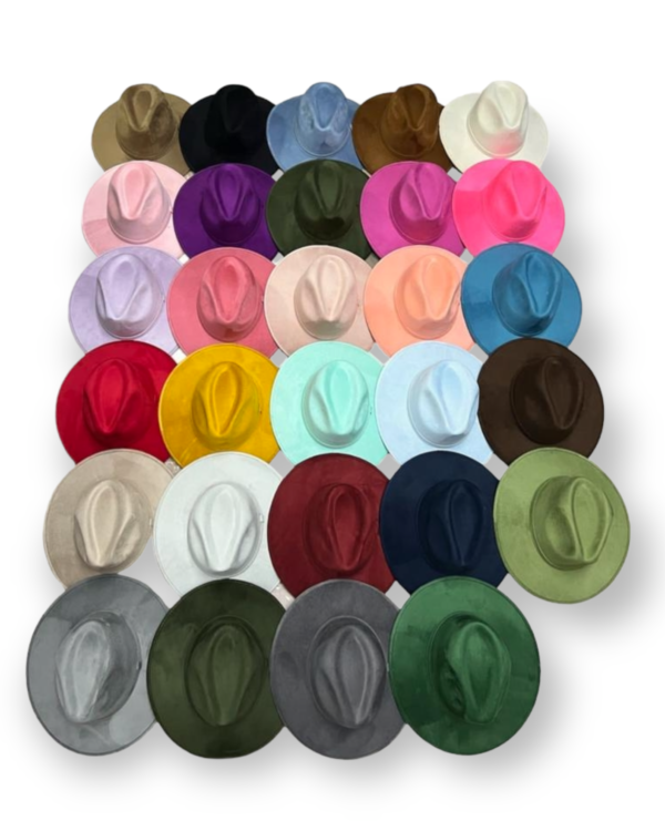 sombrero gamuza indiana