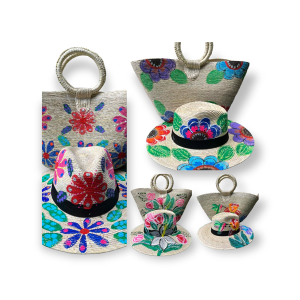 set sombrero y morral - Imagen 3