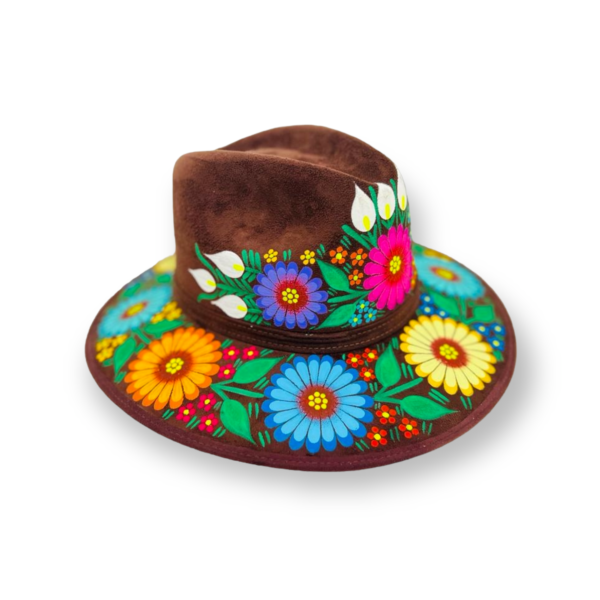 SOMBRERO GAMUZA PINTADO - Imagen 3
