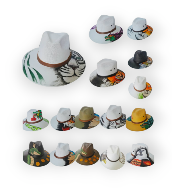 SOMBRERO CABALLERO PINTADO