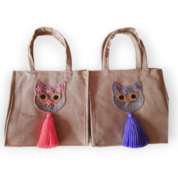 bolsa yute gato - Imagen 3