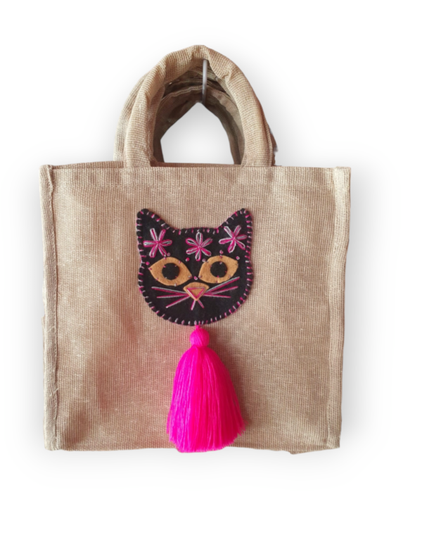 bolsa yute gato - Imagen 2