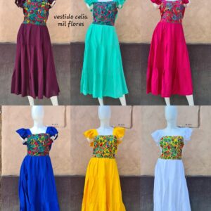 VESTIDO CELIA MIL FLORES
