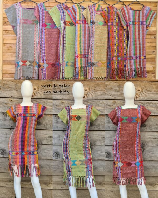 VESTIDO TELAR ARRCOIRIS