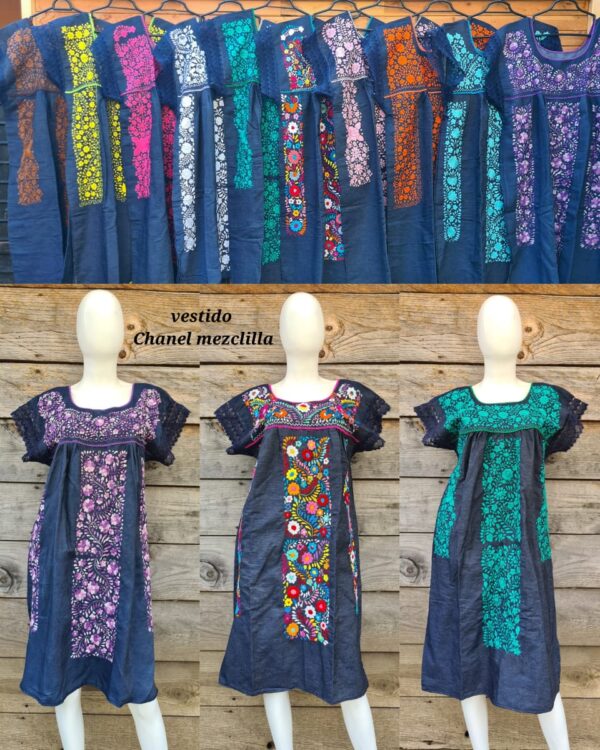 VESTIDO CHANEL MEZCLILLA