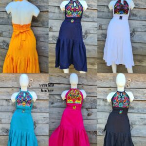 VESTIDO HALTER