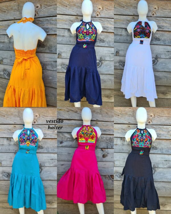 VESTIDO HALTER