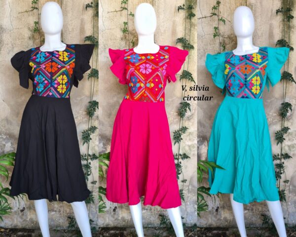 VESTIDO SILVIA CIRCULAR - Imagen 2