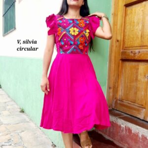 VESTIDO SILVIA CIRCULAR