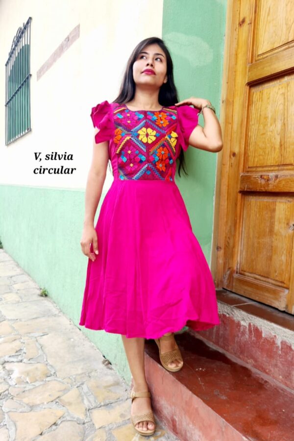 VESTIDO SILVIA CIRCULAR