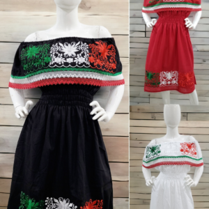 VESTIDO OLAN TRICOLOR