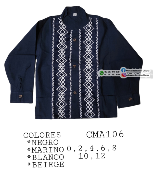 CAMISA PARA NIÑO CMA106