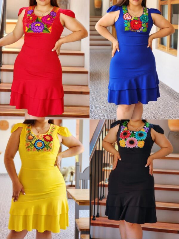 VESTIDO OLAN HOMBRO