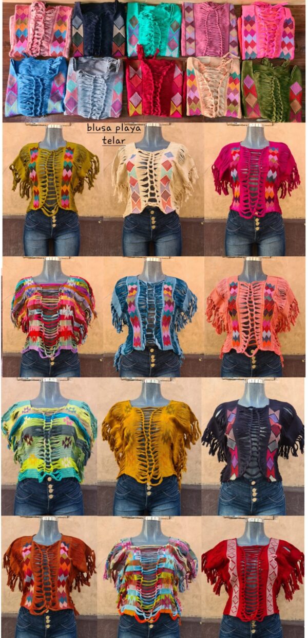 BLUSA PLAYA TELAR