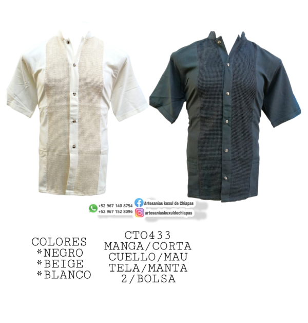 CAMISA PANAL CTO433