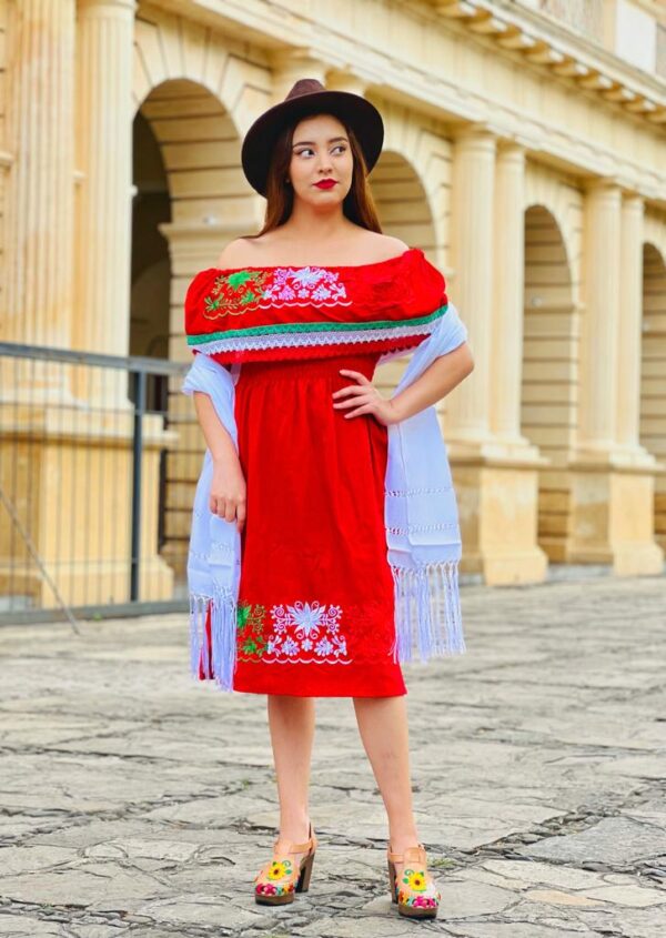 VESTIDO ESTRELLA TRICOLOR - Imagen 3