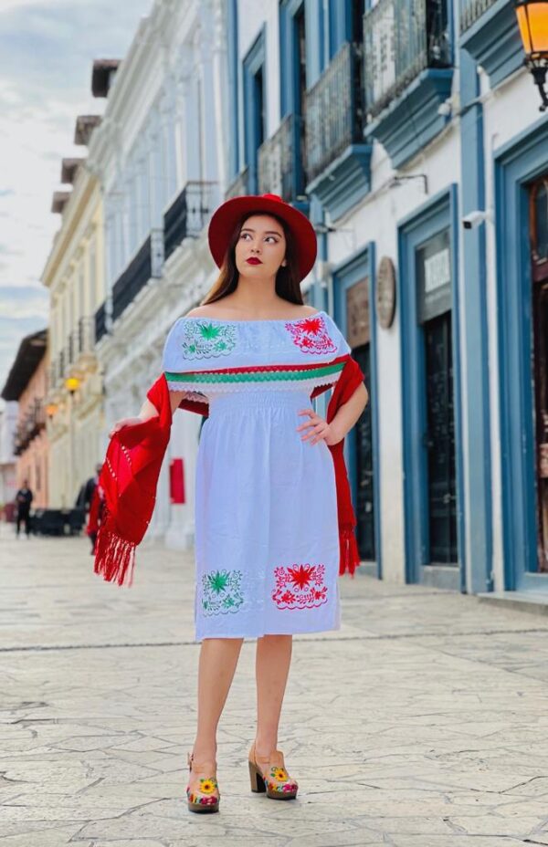 VESTIDO ESTRELLA TRICOLOR - Imagen 2