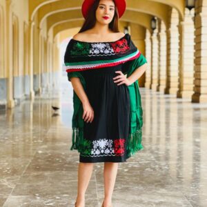 VESTIDO ESTRELLA TRICOLOR
